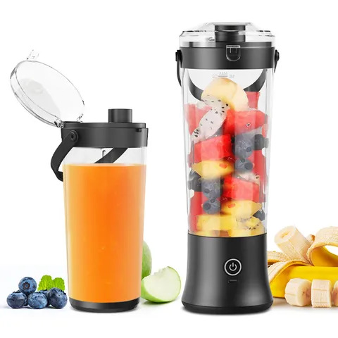 Tragbarer Elektrischer Entsafter Becher USB Wiederaufladbarer Persönlicher Mixer Wasserdichter Smoothie Maker Fruchtsaftpresse