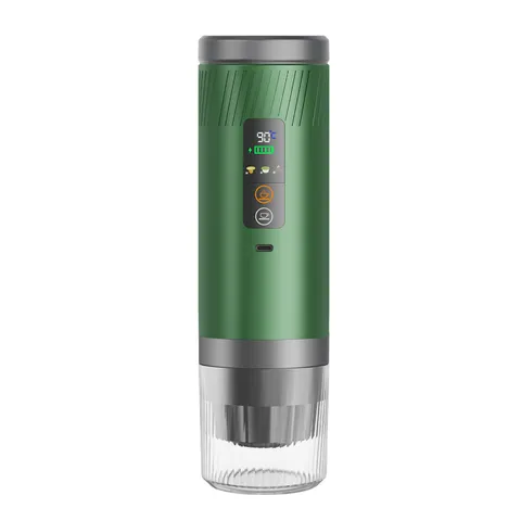 Portable Wireless Heating Espresso Capsule Coffee Machine Three In One Extraction Travel Outdoor Coffee Maker