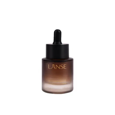 LANSE Black Truffle Anti-Wrinkle Essence And Black Tea Soothing Facial Serum Moisturizing Firming Skincare Liquid