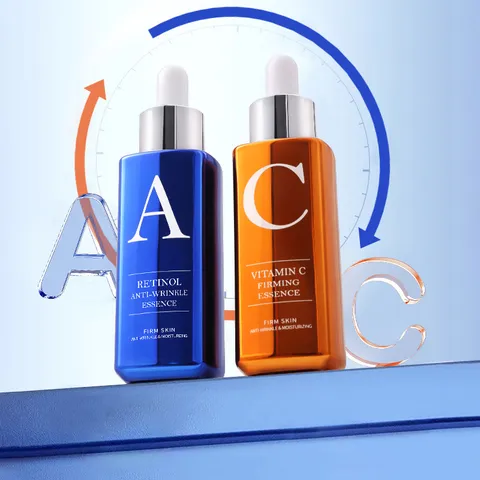 ENSEO Vitamin C Firming Face Essence Serum Anti Wrinkle Hydrating Moisturizing Liquid Skincare Bottle
