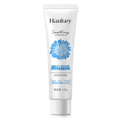 Hankey Καταπραϋντική Κρέμα Μετά Τον Ήλιο Ενυδατική Επανορθωτική Gel Περιποίησης Προσώπου Φυτικό Εκχύλισμα Απαλή Καθημερινή Φροντίδα