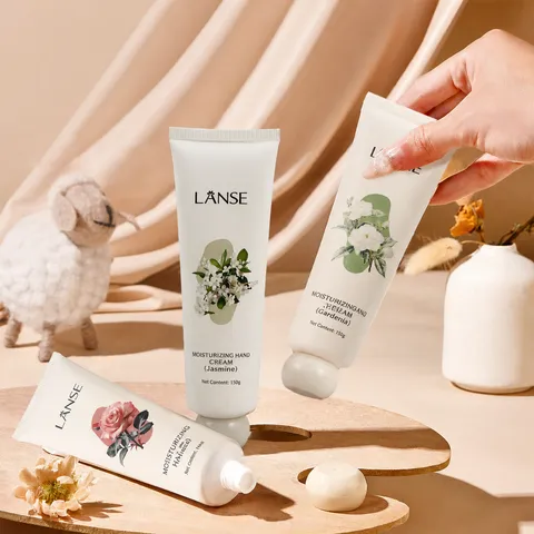 Fragrance Essence Hand Cream Moisturizing Hydrating Hand Care Nourishing Cream White Tea Rose Sandalwood Gardenia