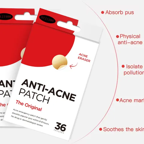 Hydrocolloid Acne Pimple Patch Invisible Blemish Spot Treatment Healing Cover Stickers For Facial Skin Care Daily Use