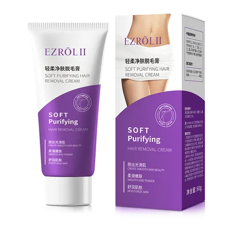 Gentle Hair Removal Cream For Women Painless Smooth Skin Body Care Long Lasting Depilatory Cream For Legs And Underarms