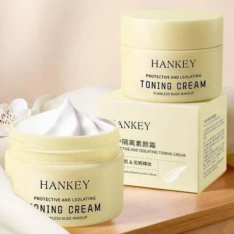 Hankey Moisturizing Tone Up Cream Waterproof Sweatproof Primer Natural Naked Makeup Facial Skin Care Cosmetic