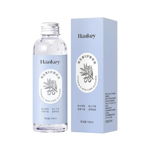 Hankey Vitamin E Skincare Glycerin Hydrating And Moisturizing Nourishing Anti Drying Body And Face Care Liquid