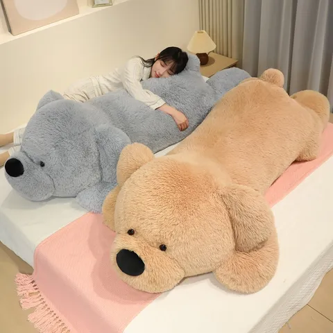 Giant Hugging Bear Plush Toy Cute Stuffed Animal Soft Pillow Large Sleeping Doll Birthday Gift For Girls