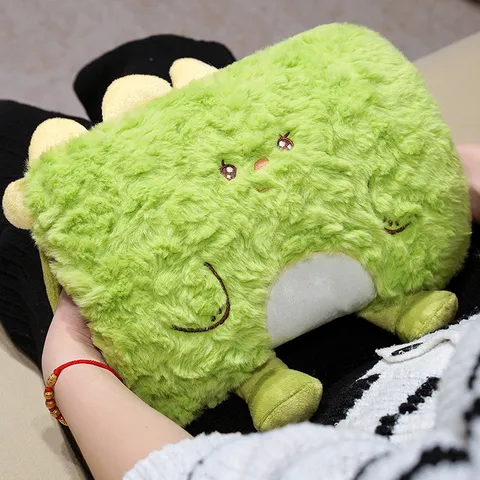 Winter Cartoon Animal Plush Hand Warmer Pillow Cute Office Nap Cushion Warm Gift