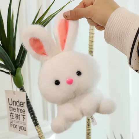 Cute Animal Plush Toy Stuffed Doll Soft Cartoon Desktop Decor Companion Gift Cute Animal Doll Toy For Office Home Decoration