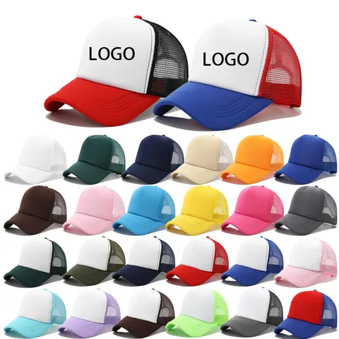 Gorra de Béisbol de Malla Unisex Sombrero Trucker Ajustable Protección Solar Transpirable Casual Deporte