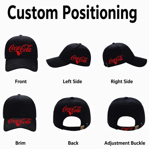 Gorra de Béisbol Unisex de Mezcla de Poliéster y Algodón Color Sólido Transpirable Protección Solar Ajustable Sombrero Deportivo