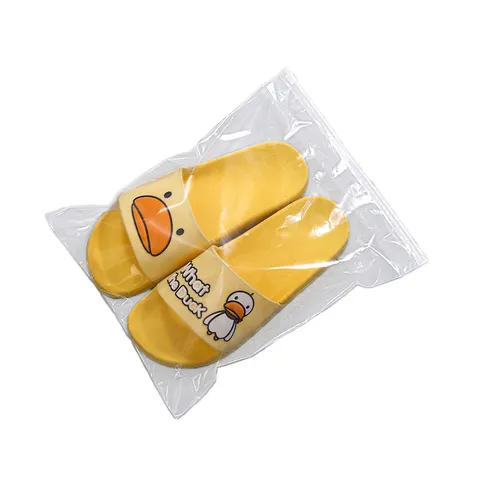 PEVA Transparent Zipper Storage Bag Frosted Waterproof Dustproof Organizer Bag For Shoes Clothing Underwear Socks