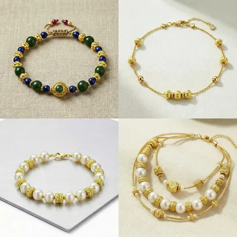 Vintage Gold Zinklegierung Zwischenperlen Gemusterte Kürbisperlen Hohle Blütenschale DIY Armband Schmuckherstellung Zubehör Perlen