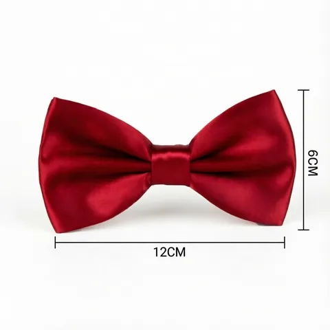 Herren Damen Formelle Einfarbige Fliege Glänzendes Polyester Verstellbare Schleife Für Hochzeit Party Business Anzug Halsbekleidung