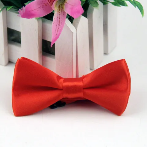 Kinder Fliege Doppellagig Glänzend Einfarbig Polyester Mode Party Hochzeit Fliege