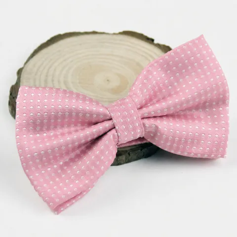 Herren Formelle Polyesterseide Polka Dot Fliege Klassische Hochzeit Geschäft Party Halsschmuck Verstellbare Fliege Zubehör