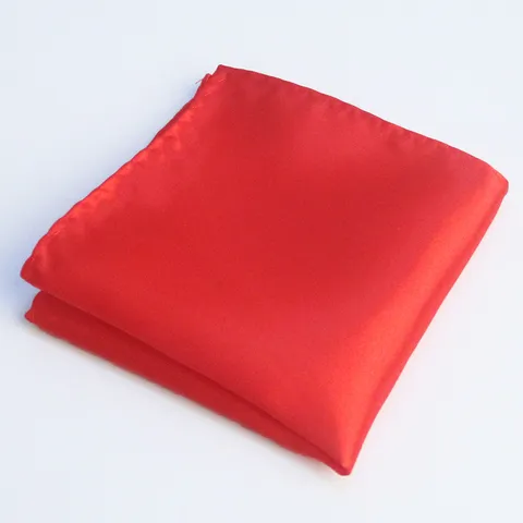 Effen Kleur Heren Borstzakdoek Pak Overhemd Zakelijke Bruiloft Tasdoek Polyester Satijn Mode Zakdoek