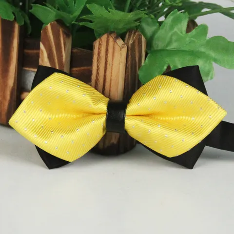 Herren Polyester Polka Dot Fliege Klassische Hochzeit Business Party Fliege Mode Bräutigam Halsschmuck Verstellbar