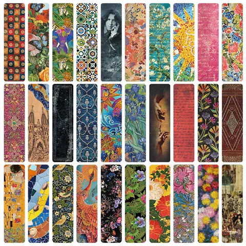 Vintage Famous Paintings Art Bookmarks Decorative Reading Page Markers For Office And School Stationery Supplies