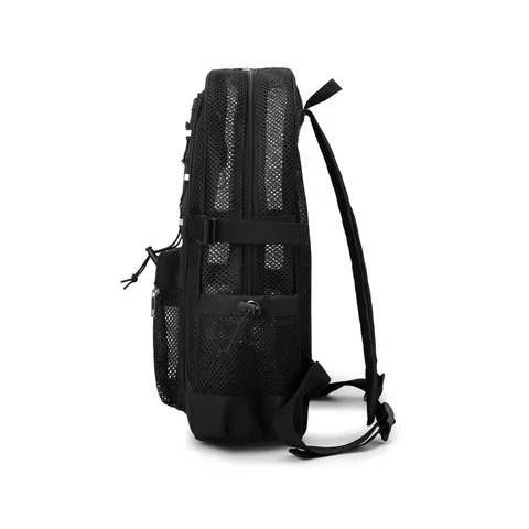 Mesh Ausgestanzter Rucksack Atmungsaktiv Schnelltrocknend Reise Fitness Sport Casual Daypack Für Männer Frauen