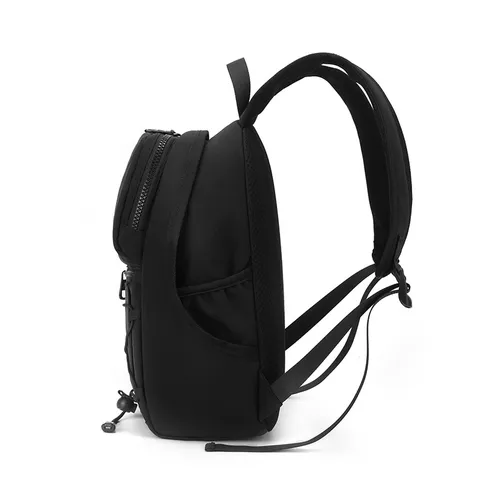 Wasserdichter Nylon Casual Rucksack Leichter Outdoor Reise Tagesrucksack Einfarbig Schultasche Für Herren Damen