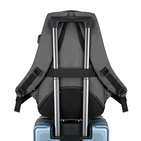 Herren Business Rucksack Große Kapazität Laptop Rucksack Wasserdichter Oxford Stoff Pendeln Reise Rucksack Mit USB Anschluss