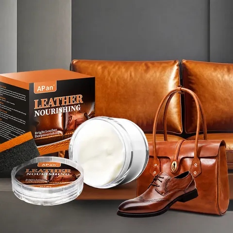 APan Lederpflegecreme Lanolin Schuhcreme Acryl Leder Nährende Restorer Conditioner Balsam Schuhputzwerkzeug