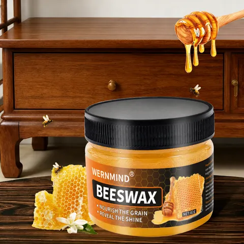 Natürliches Bienenwachs Holzpflege Möbelpflege Polnisch Wasserdicht Rissbeständig Feuchtigkeitsspendend Wachs