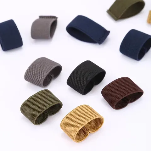 Passant de Ceinture en Sangle de Nylon Boucle de Remplacement Élastique Maintien de Sangle Accessoires Unisexe