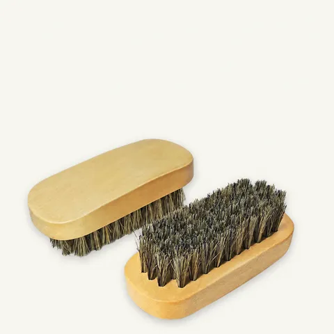Holzgriff Schweineborste Schuhbürste Multifunktionale Reinigungsbürste Für Schuhe Kleidung Staubwischen