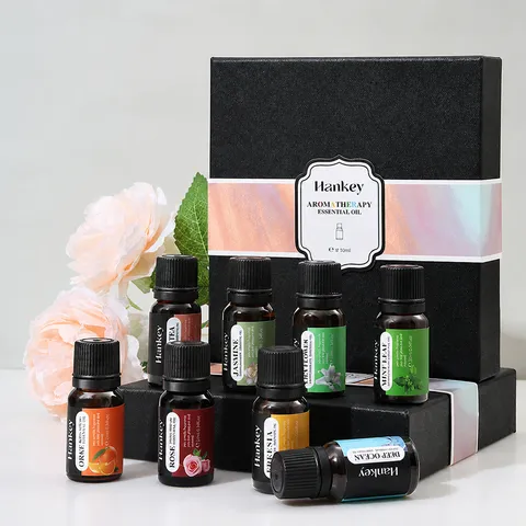 Aromatherapy Essential Oil Set Water Soluble Plant Extract Fragrance Oil Gift Box For Humidifier Home Office
