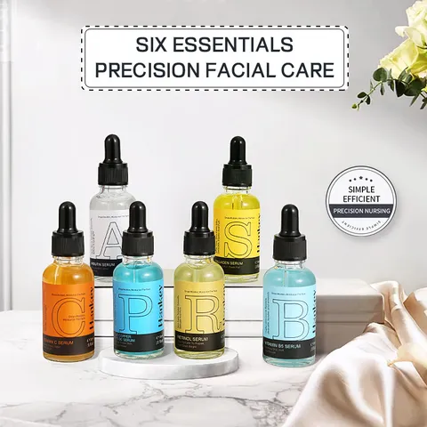 Hankey Facial Skincare Serum Anti Aging Moisturizing Facial Serum With Dropper Bottle Vitamin C Retinol Collagen Serum