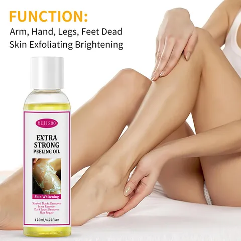 Extra Strong Peeling Oil Exfoliating Body Lotion Deep Cleansing Brightening Skin Care Body Oil For Daily Body Care