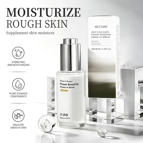 Deep Collagen Power Boosting Κρέμα Ορού Προσώπου Ενυδατική Αντιγηραντική Προϊόν Περιποίησης Δέρματος Για Γυναίκες Και Άνδρες