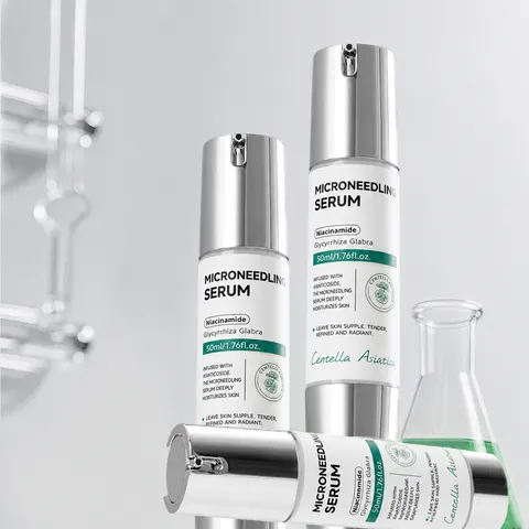 MEJISOO Microneedling Facial Serum Moisturizing And Hydrating Face Skincare Essence With Niacinamide Centella