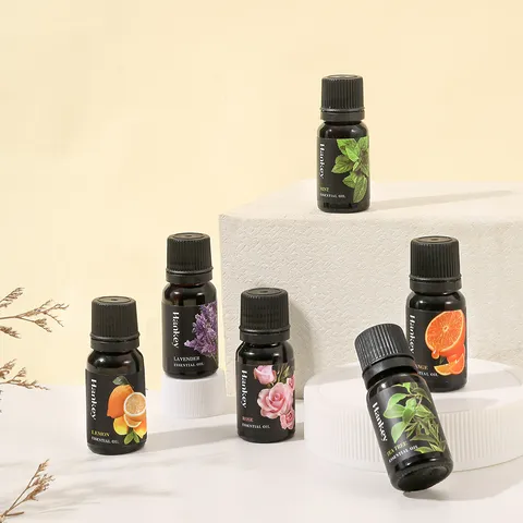 Hankey Natural Plant Extract Essential Oil Pure Aromatherapy Massage Face Body Skin Care Mint Tea Tree Lavender