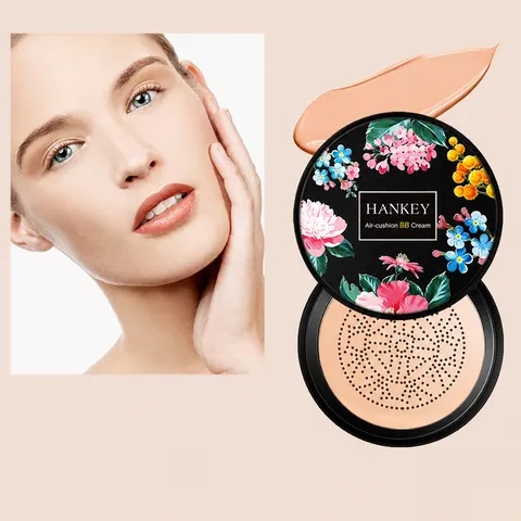 Mushroom Head Air Cushion BB Cream Waterproof Moisturizing Oil Control Concealer Natural Ivory Foundation Makeup
