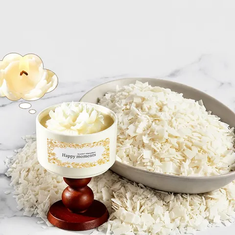 Kamelie Duftkerze Geschenkbox Keramiktasse Holzsockel Sojawachs Aromatherapie Kerze Für Hochzeit Party Heimdekoration