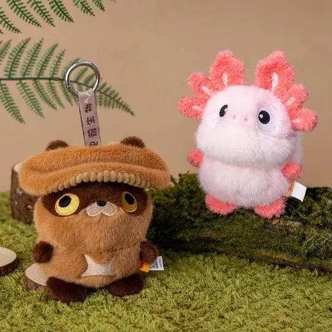 Lindo Dibujos Animados Criatura Prehistórica Dinosaurio Peluche Colgante Suave Relleno Monstruo Muñeca Llavero Juguete