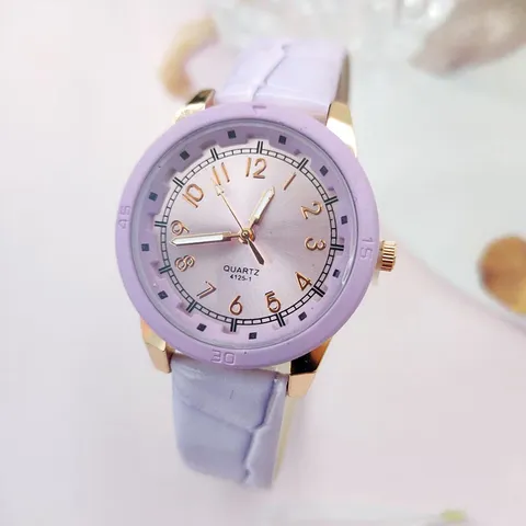 Einfache Minimalistische Damen Lederarmband Quarzuhr Frauen Mode Elegante Runde Analoge Zifferblatt Armbanduhr Für Studenten Geschenk