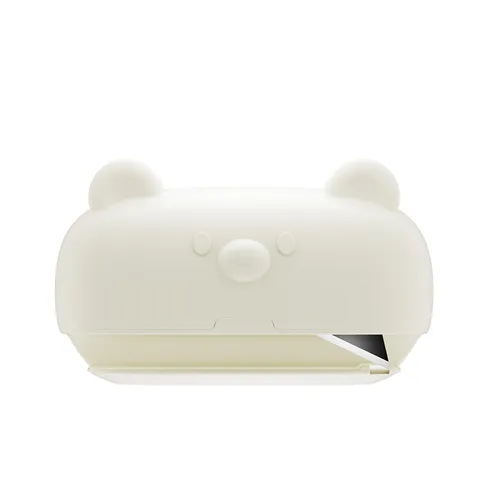 Cute Bear Shape Cardboard Cutter Box Opener DIY Cat Scratch Board Cutting Tool Plastic Portable Box Cutter Utility Knife