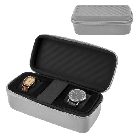 Portable Watch Storage Case EVA Hard Shell Drop Proof Wristwatch Organizer Box For Travel Sport Wristwatch Case Holder