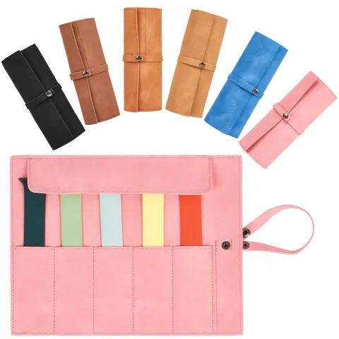 Draagbare Nubuck Fluweel Horlogeband Opbergtas Oprolbaar Zakje Organizer Zachte Beschermhoes Voor Reizen Unisex Horlogeband Accessoires Houder