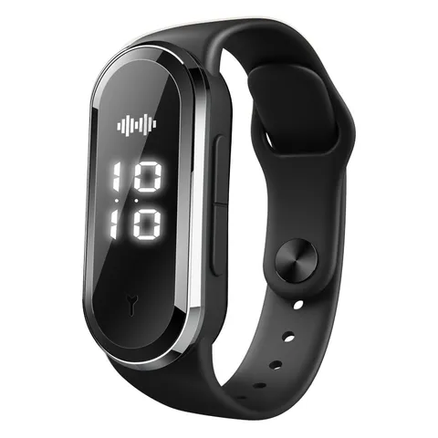 Reloj Inteligente Antimosquitos Ultrasónico Pulsera Electrónica Antimosquitos Con Temperatura Podómetro Recargable Gadget Para Exteriores