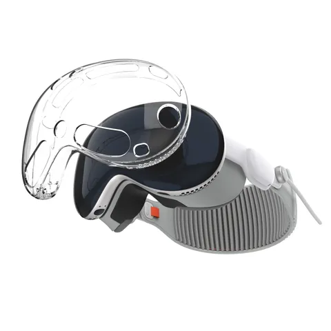 TPU PC Beschermhoes Case Voor Vision Pro MR Headset Schokbestendig Antikras Transparante Schaal Beschermend Schild