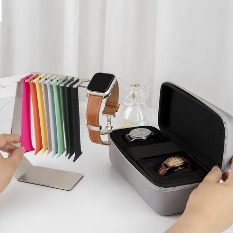 Edelstahl Uhrenarmband Ständer Halter Desktop Ladestation Smartwatch Display Halterung Aufbewahrungsregal Für Home Office Schreibtisch Organizer