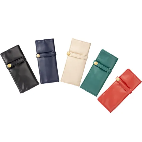Draagbare PU Lederen Horloge Opbergtas Reizen Rol Organisator Tas Voor Horlogeband Band Cases Multi Slot Houder