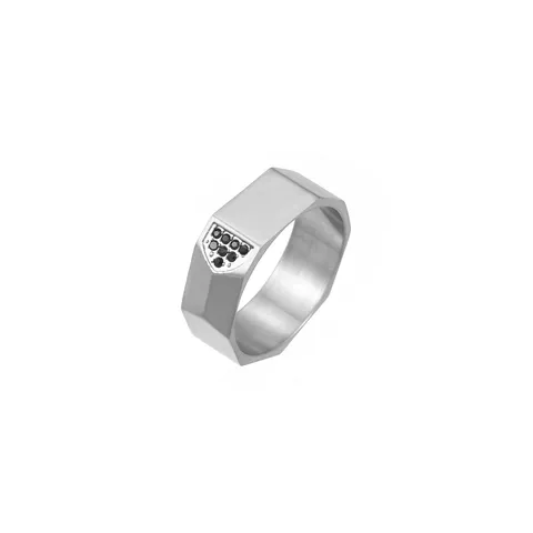 Titan Ring Für Herren Damen Minimalistisch Reinem Titan Band Geometrisch Kalter Stil Matt Schwarz Holz Inlay Fingerring Mode Schmuck