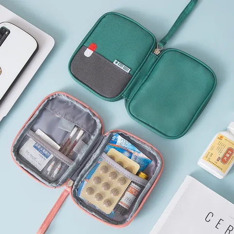 Portable Emergency Medical Bag Multi-Function Travel Storage Bag Large Capacity Waterproof First Aid Organizer For Home Outdoor