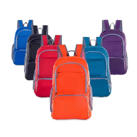 Wasserdichter Faltbarer Reise Rucksack Leichter Outdoor Sport Wandern Daypack Große Kapazität Tragbare Schultasche